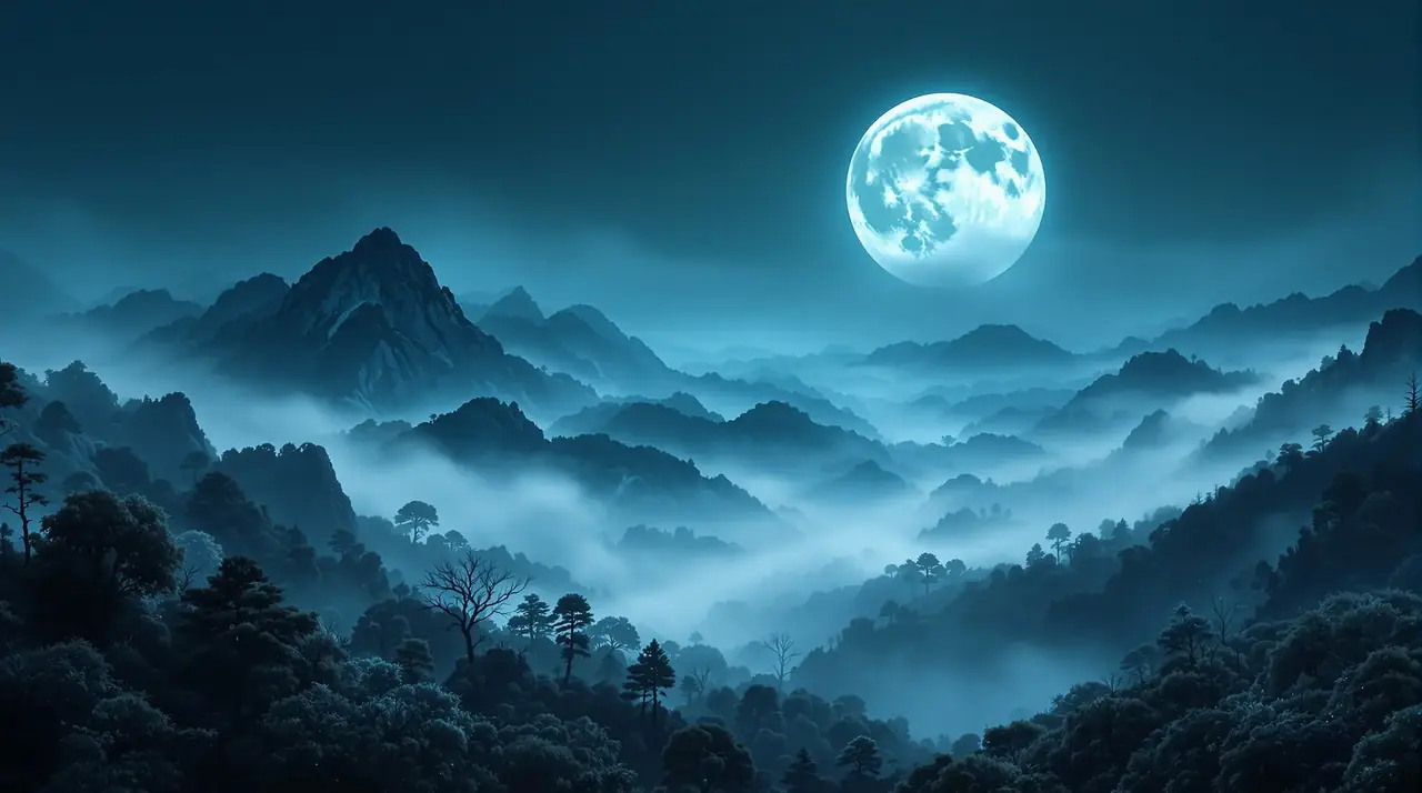 月下独酌 - 久久影视电影背景